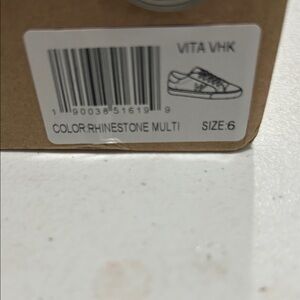 Vintage Havana Rhinestone Multi Kids Sneakers